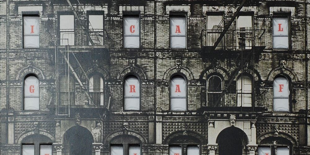 Physical Graffiti Front Cover - by day
