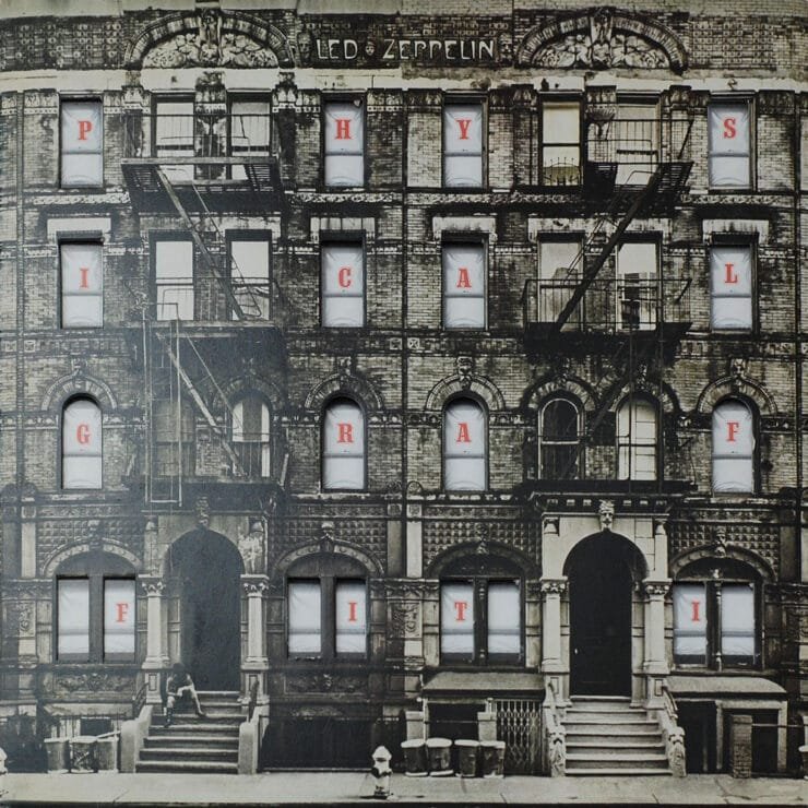 Physical Graffiti Front Cover - by day