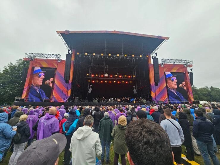Van Morrison in Malahide Castle