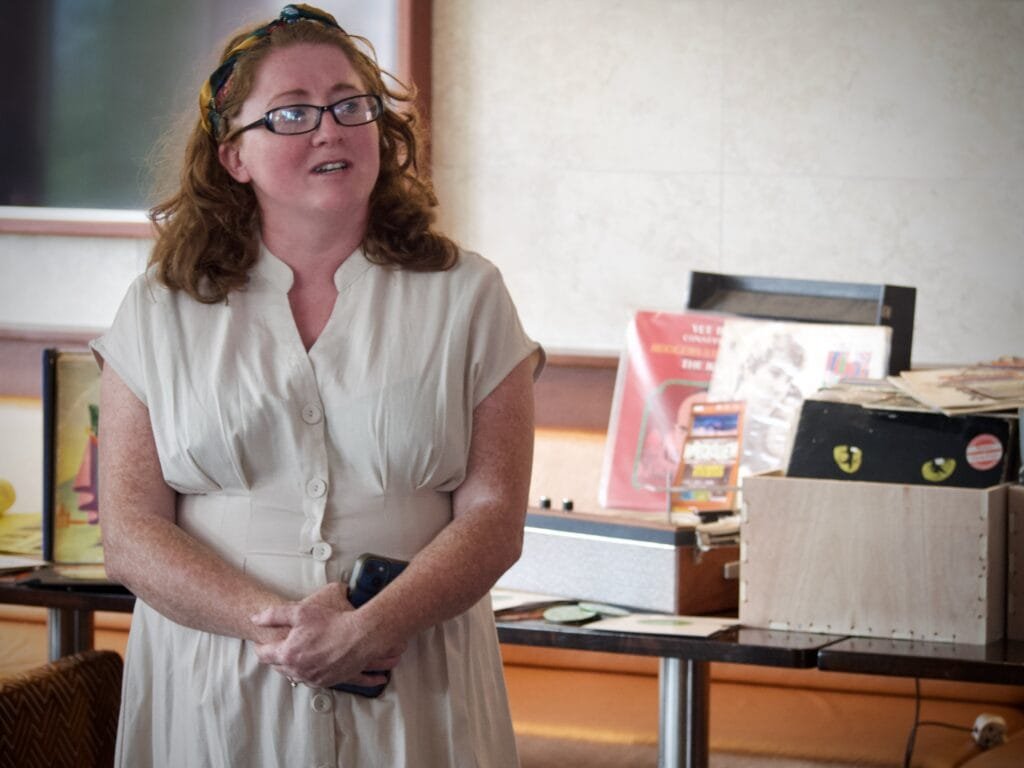 Producer Ella Daly launching Wreckquiem