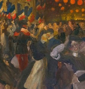 bal du 14 Juillet, by Alexandre Theophile Steinlen
