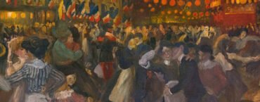 bal du 14 Juillet, by Alexandre Theophile Steinlen